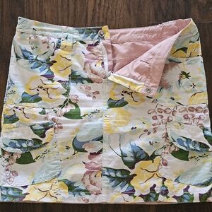 Point Zero Yellow and Pink Floral Quilt Bedding